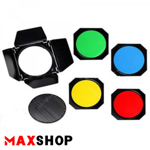 Fomex Barndoors-Color Filter Set 4 Colors-Honeycomb 10 BD18-CF7-HC1810