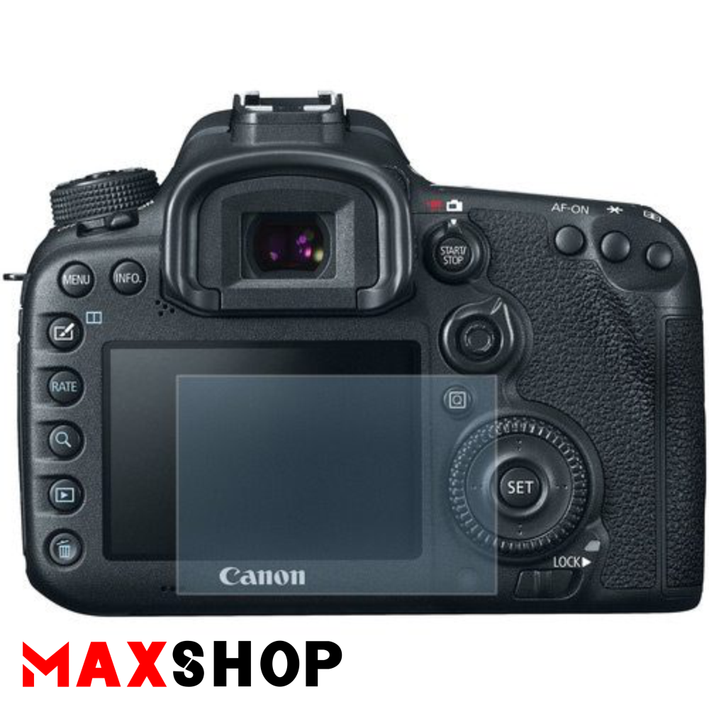 تصویر محافظ صفحه نمایش دوربین کانن 7D Mark II Canon 7D mark II LCD Protector