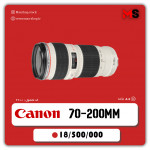 لنز حرفه ای کانن  | Canon 70-200mm f2.8 ii   دست دوم