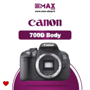 دوربین حرفه ای کانن | Canon 700D Body  دست دو