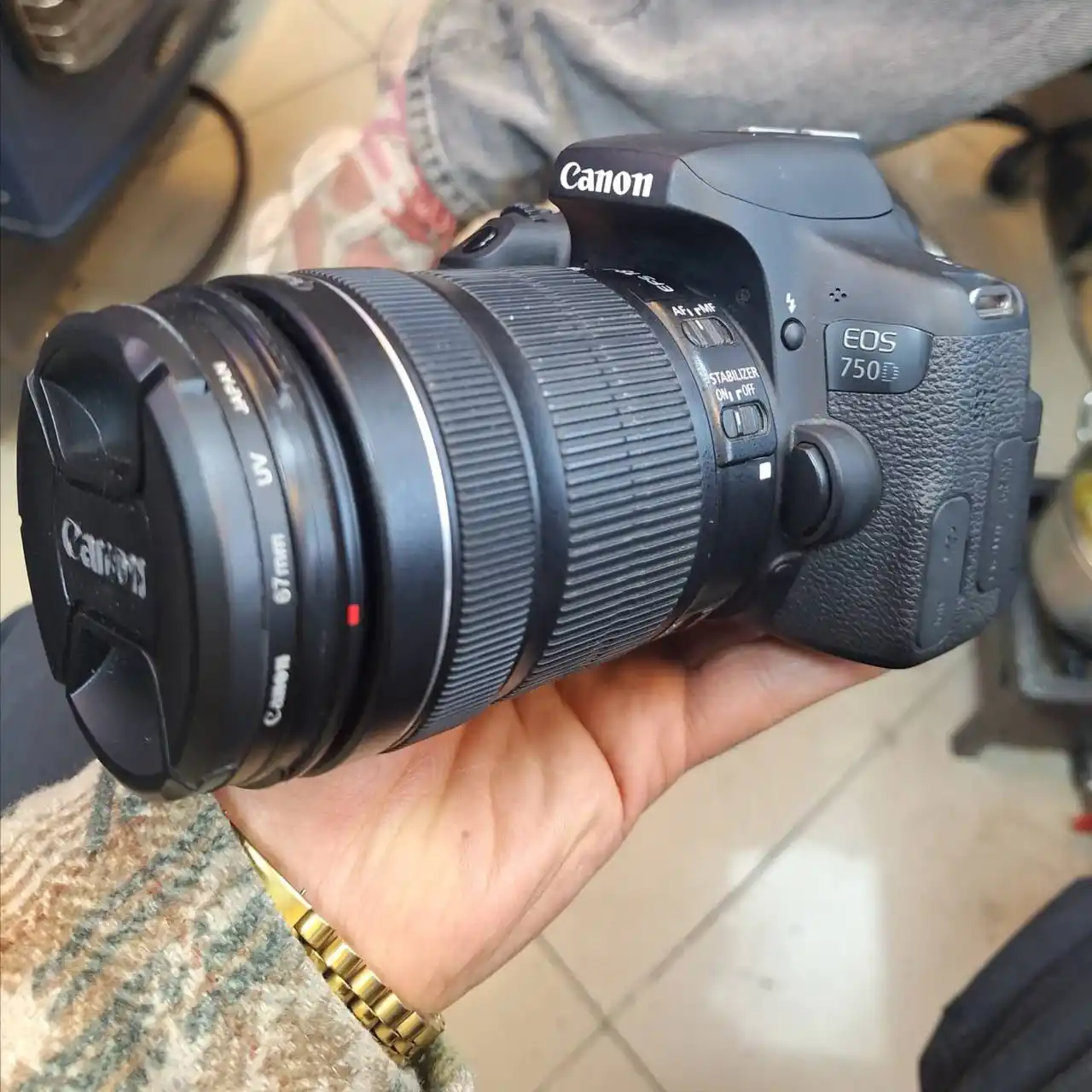 دوربین کانن | Canon 750D+18-135mm STM دست دو