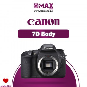 دوربین حرفه ای کانن | Canon 7D Body  دست دو