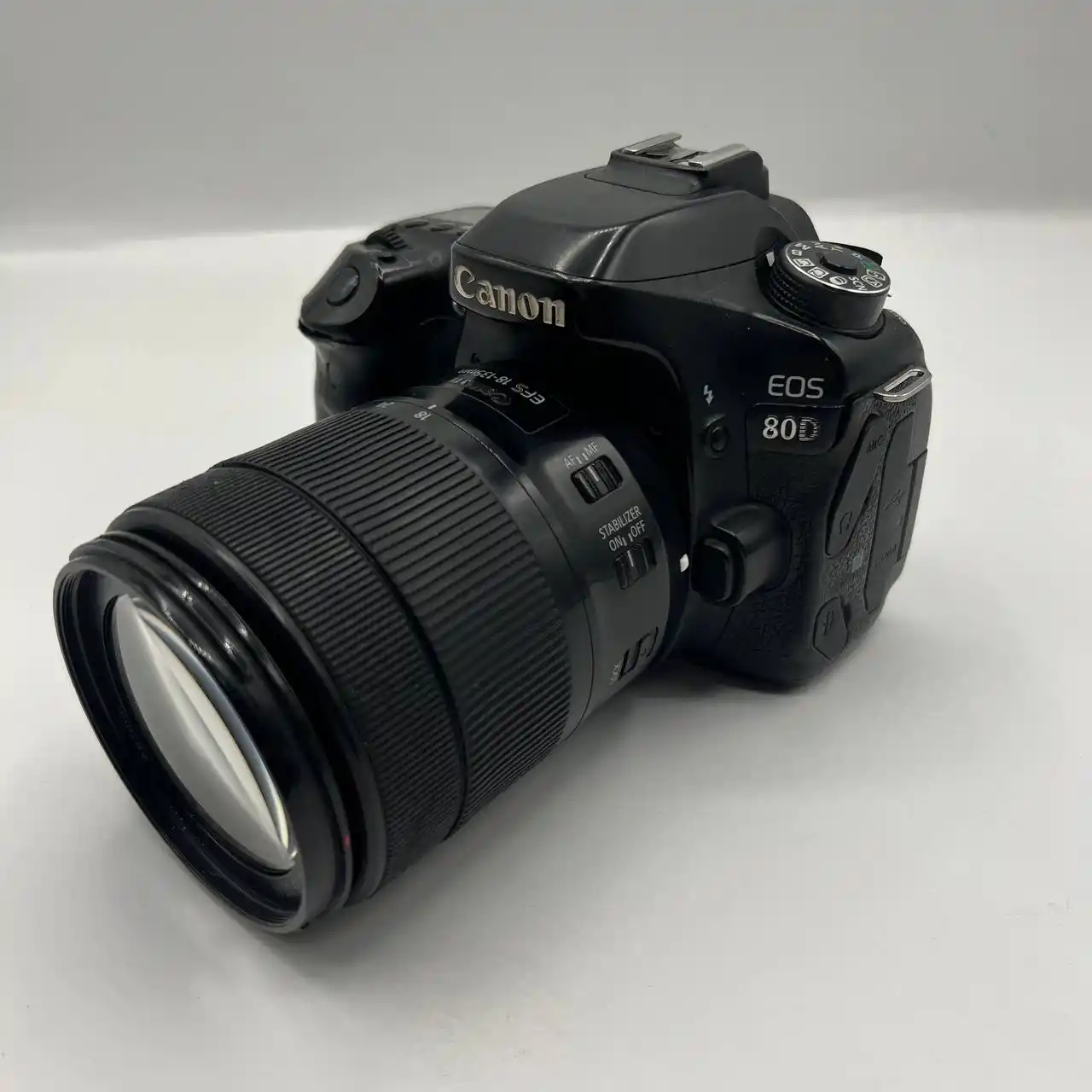 دوربین حرفه ای کانن | Canon 80D+18-135mm USM کارکرده دست دو