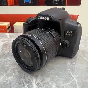 دوربین عکاسی کانن دست دوم Canon EOS 850D kit EF-S 18-55mm f/3.5-5.6 IS stm(30 شات) دست دوم