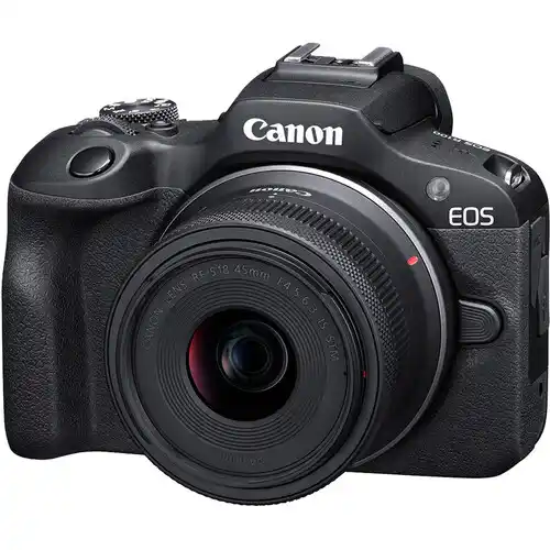 دوربین بدون آینه کانن Canon EOS R100 18-45mm (آنباکس) دست دو