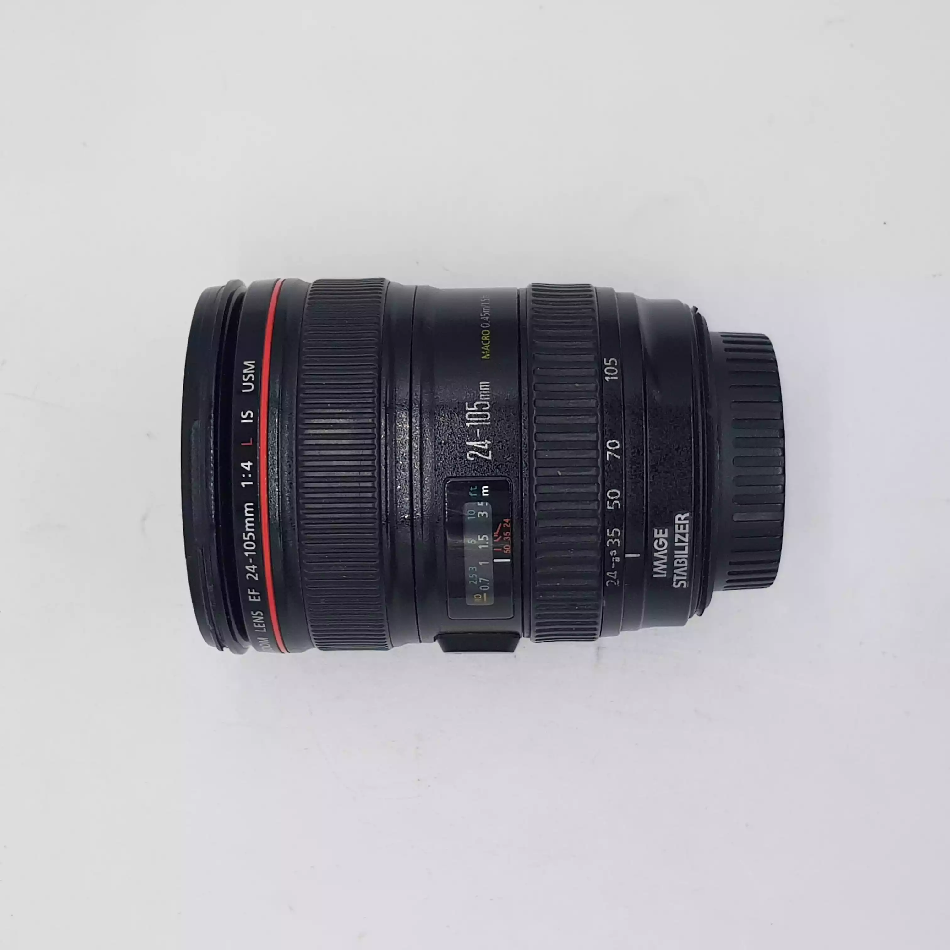 لنز حرفه ای کنون | Canon 24-105 F4 دست دو