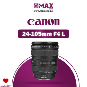 لنز حرفه ای کانن | Canon 24-105MM F4 L   دست دو