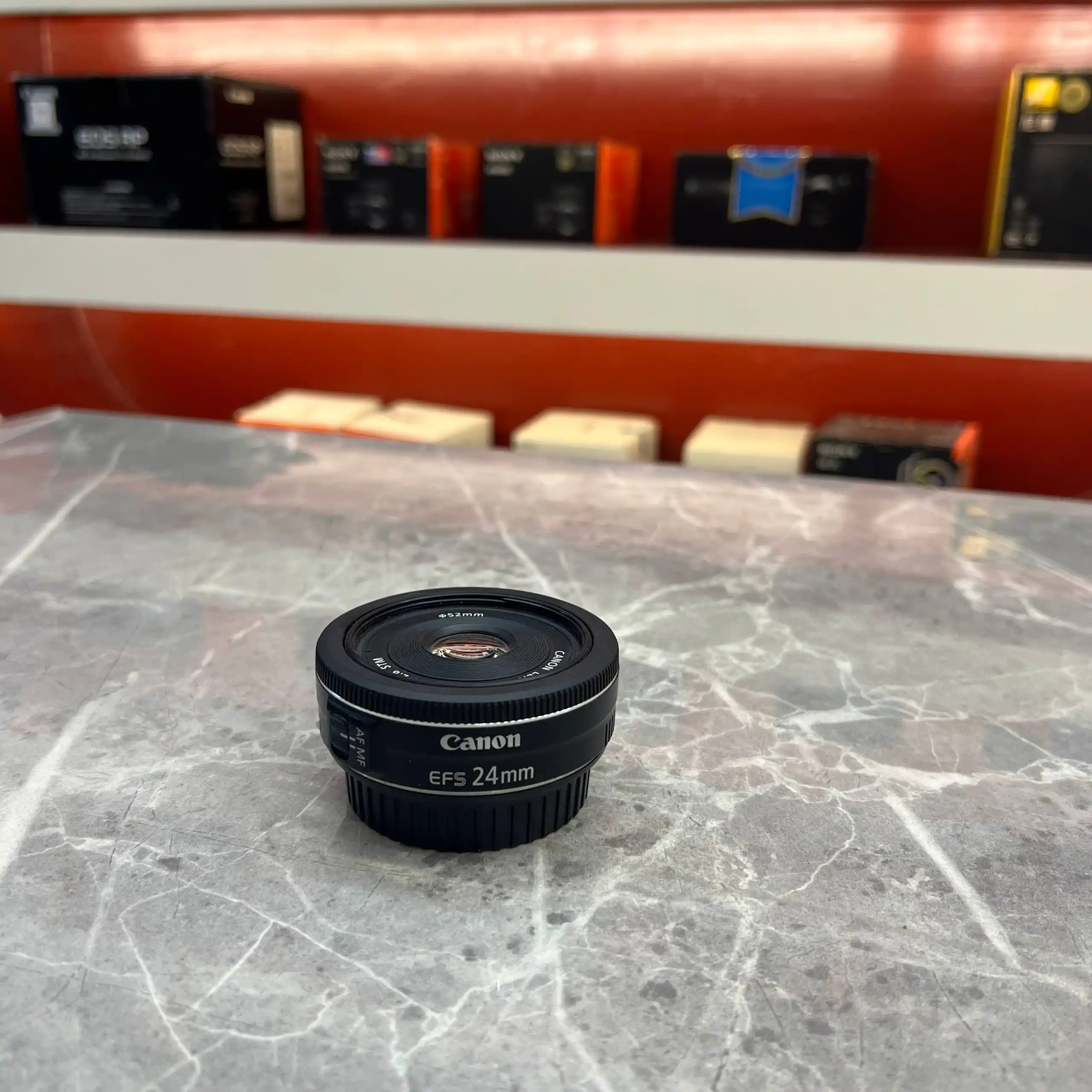 لنز فیکس کانن دست دوم Canon 24mm f2.8 STM دست دو