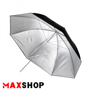 چتر عکاسی مشکی نقره ای 150 سانتی متری