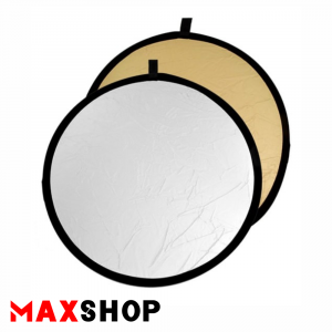 S and S 80cm Circular Gold-Silver Reflector