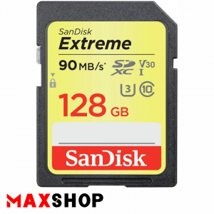 SanDisk 128GB Extreme 90MB/s SD Card