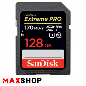 کارت حافظه SD سن دیسک ظرفیت 128 گیگابایت - سرعت 170