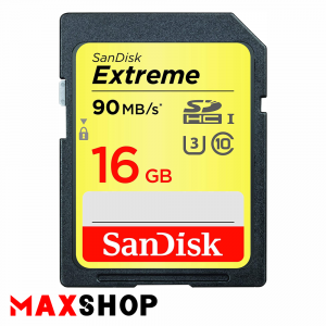 SanDisk 16GB Extreme 90MB/s SD Card