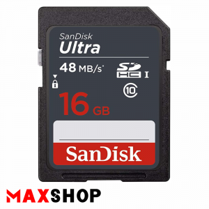 SanDisk 16GB Ultra 48MB/s SD Card