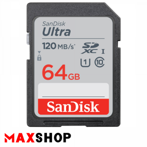 کارت حافظه SD سن دیسک ظرفیت 64 گیگابایت - سرعت 120