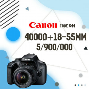 Canon 4000d + 18-58mm دست دو