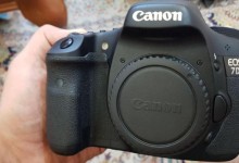 دوربین canon 7D دست دوم