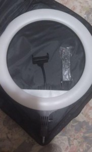رینگ لایت ۹۰ وات اصلی ۵۰cm دست دو