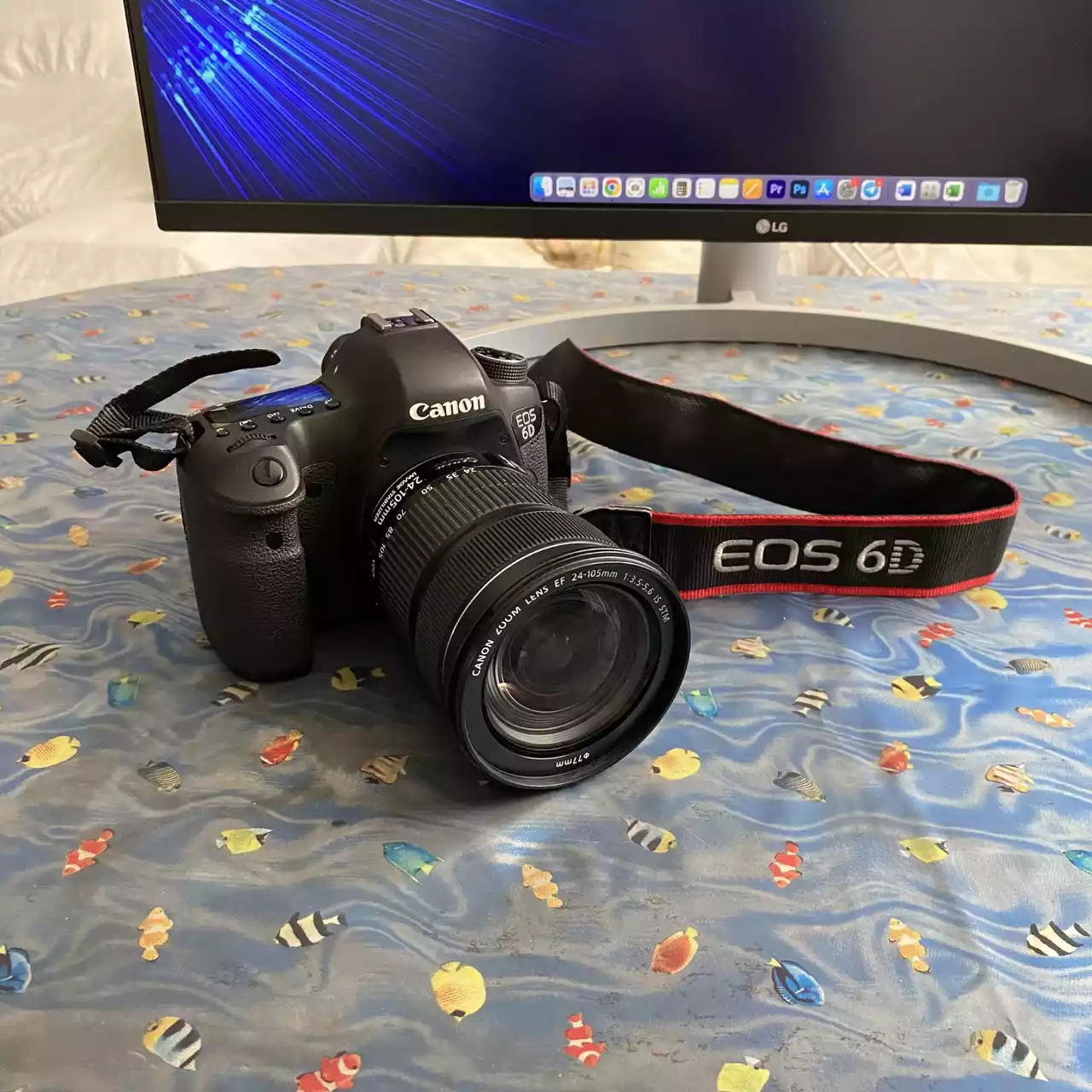 کنون 6D با لنز 105-24 دست دو