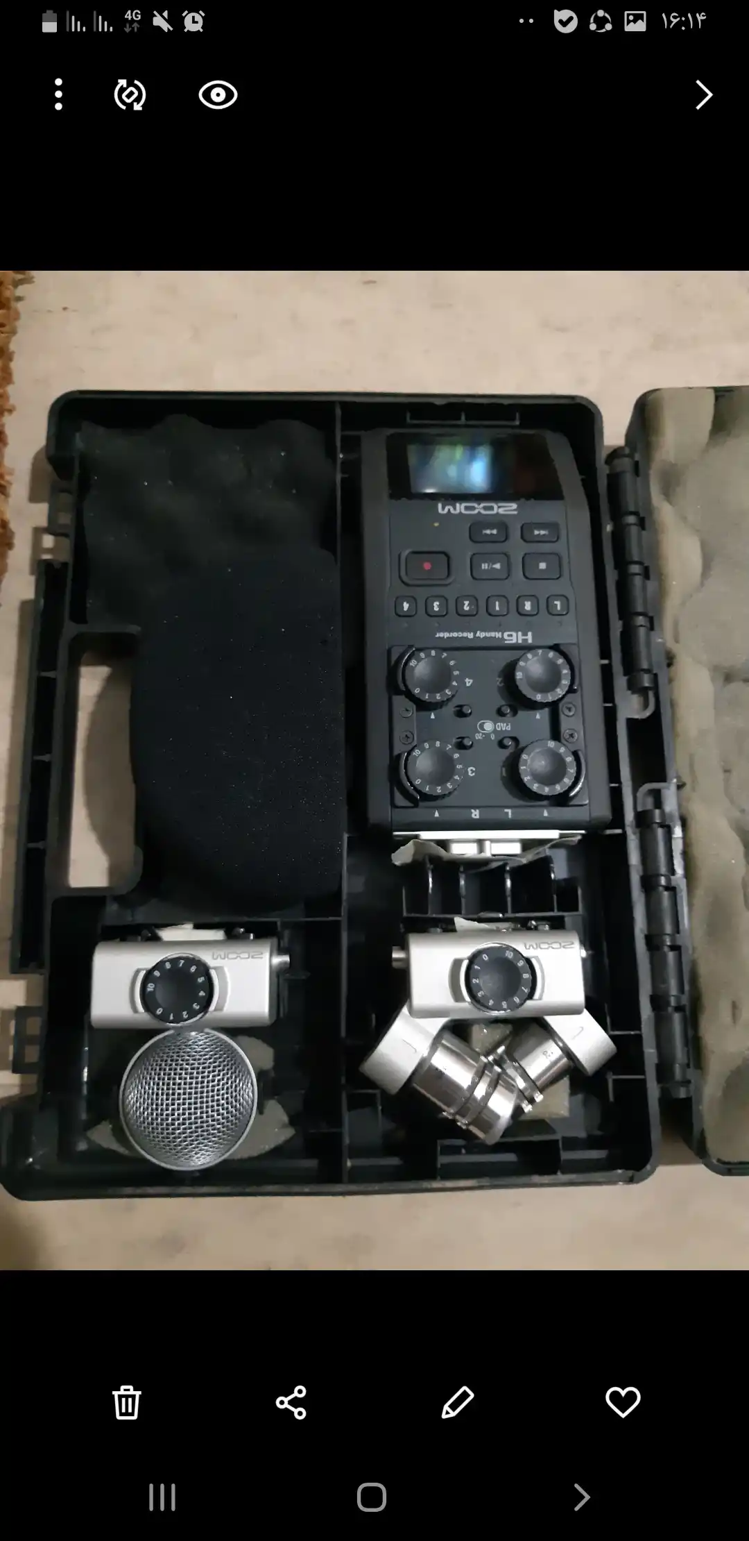 Zoom رکوردر H6 دست دو