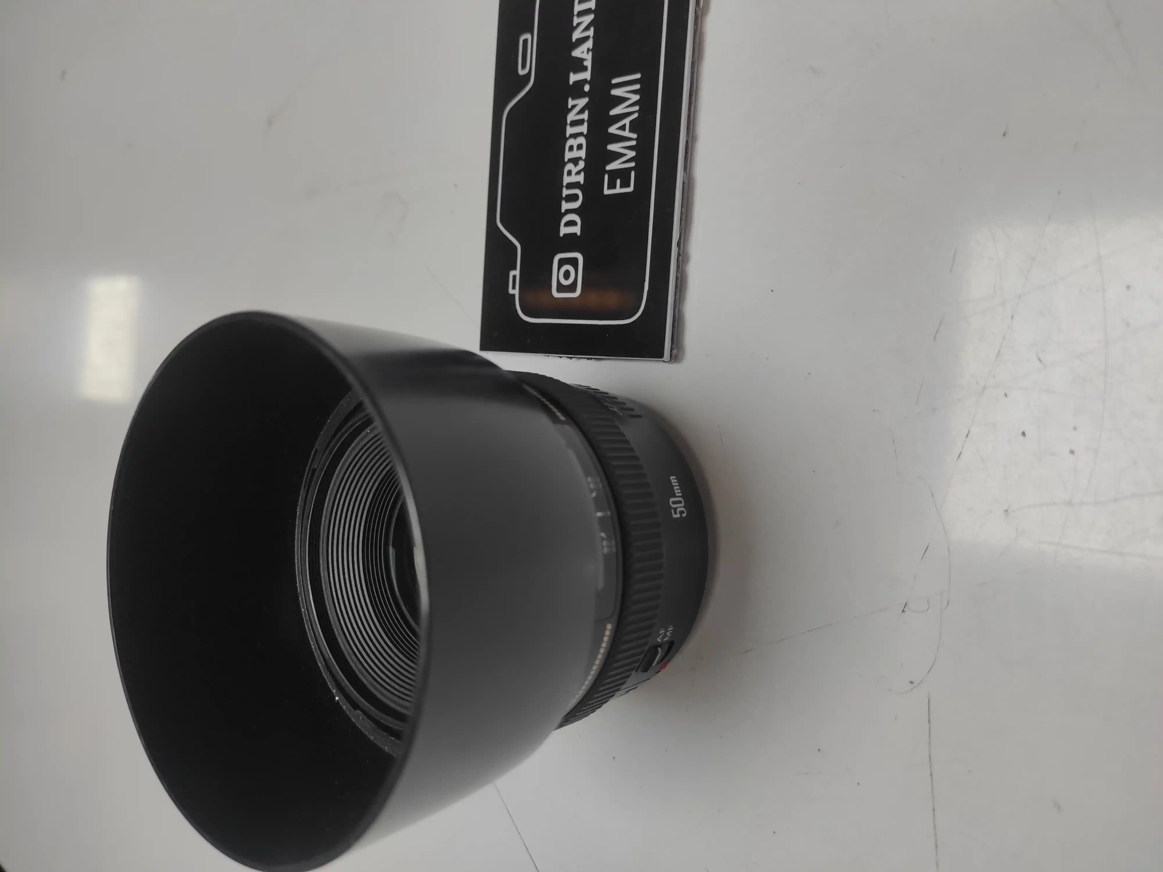 لنز 50m f1.4canon دست دو