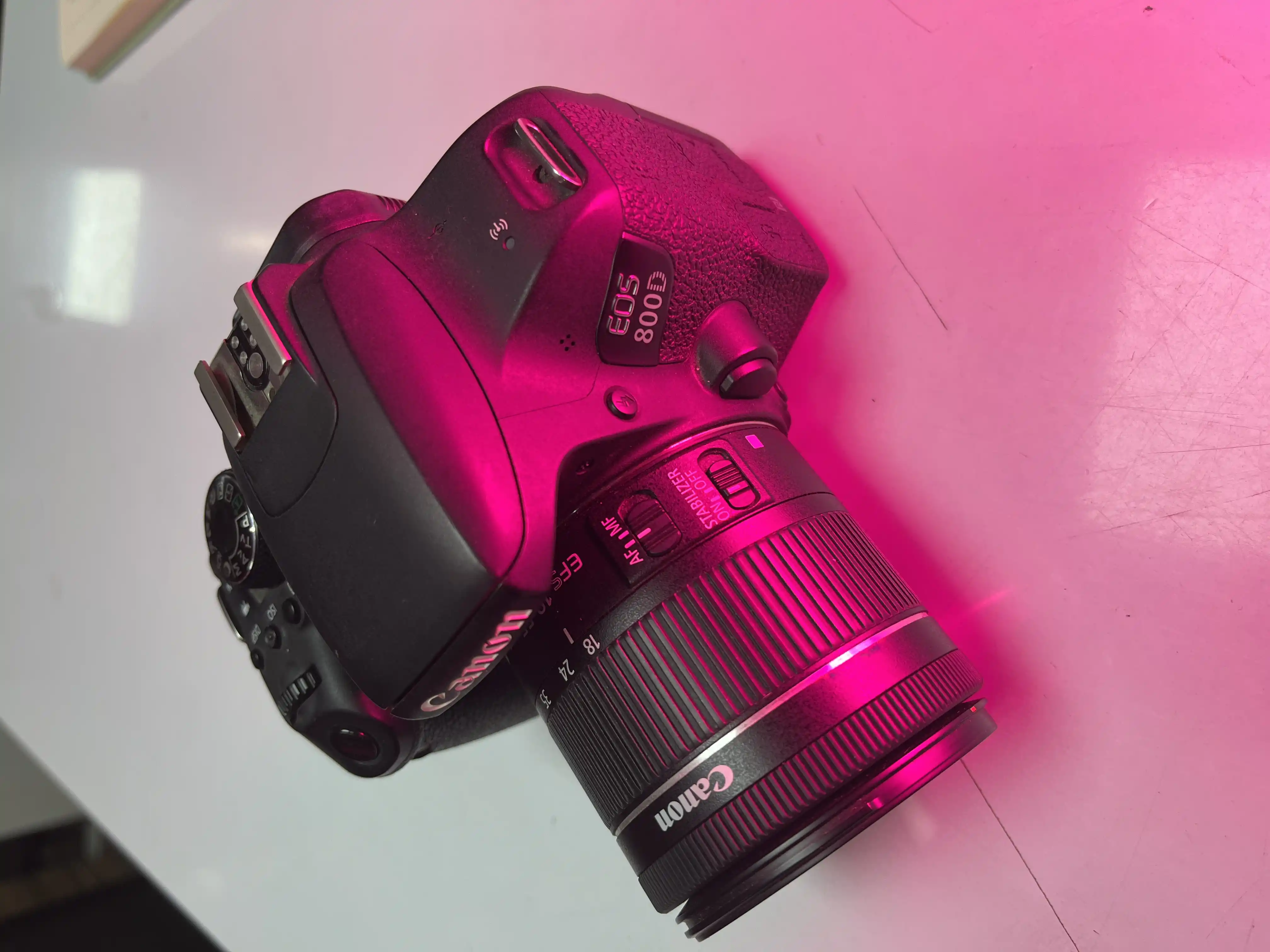 canon 800D+18-55mm دست دو