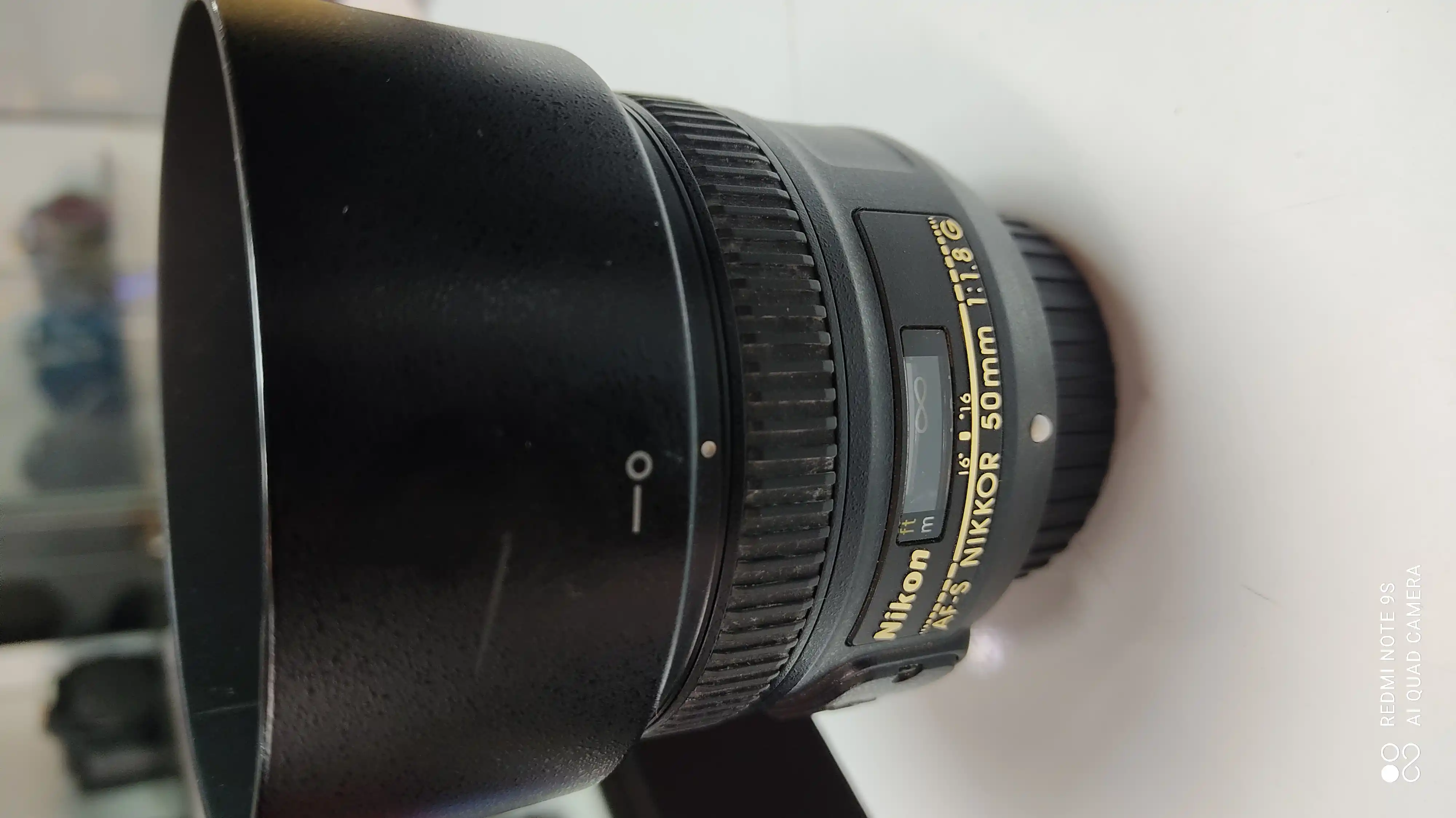 لنز 50mmf1.8G دست دو