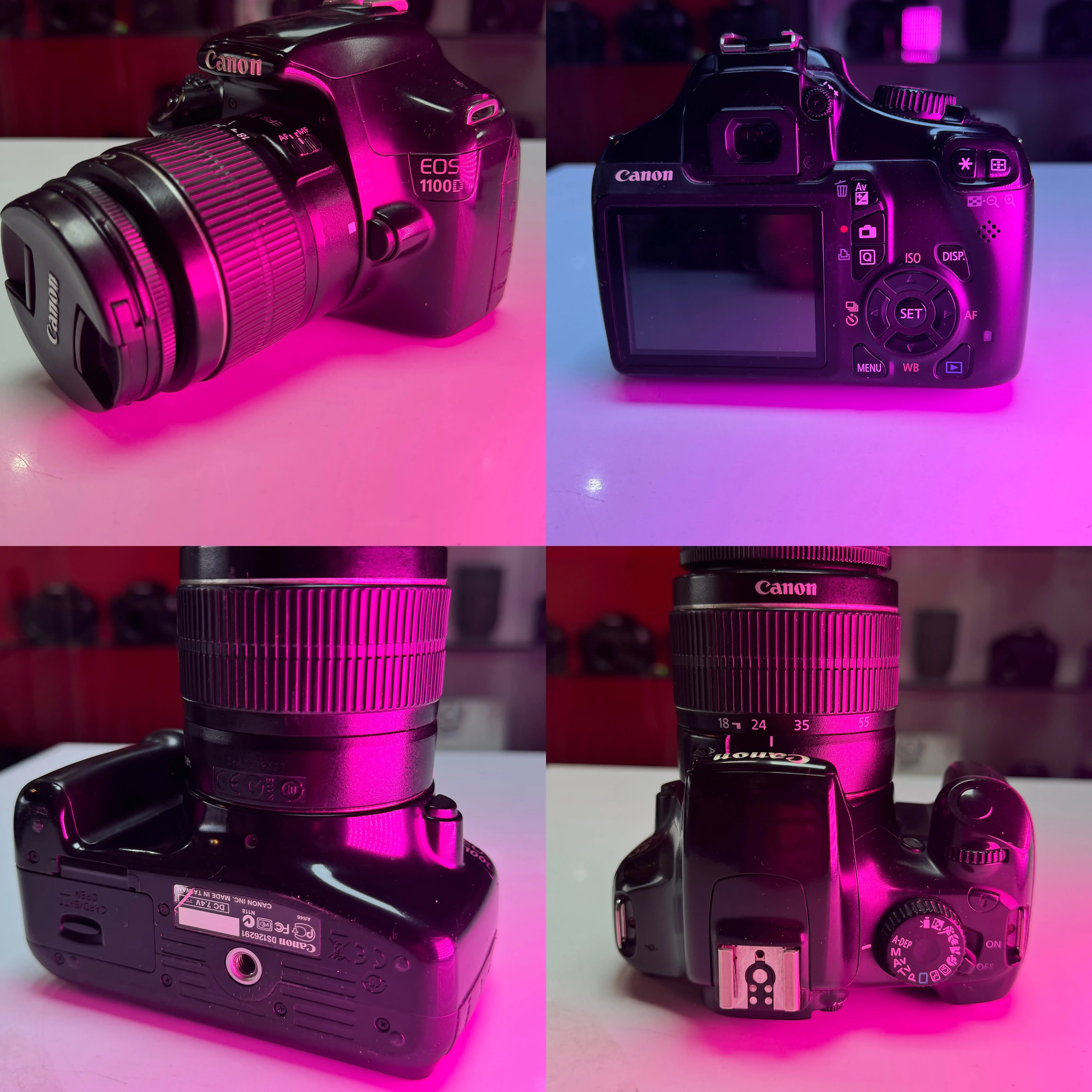 Canon 1100D+18-55mm دست دو