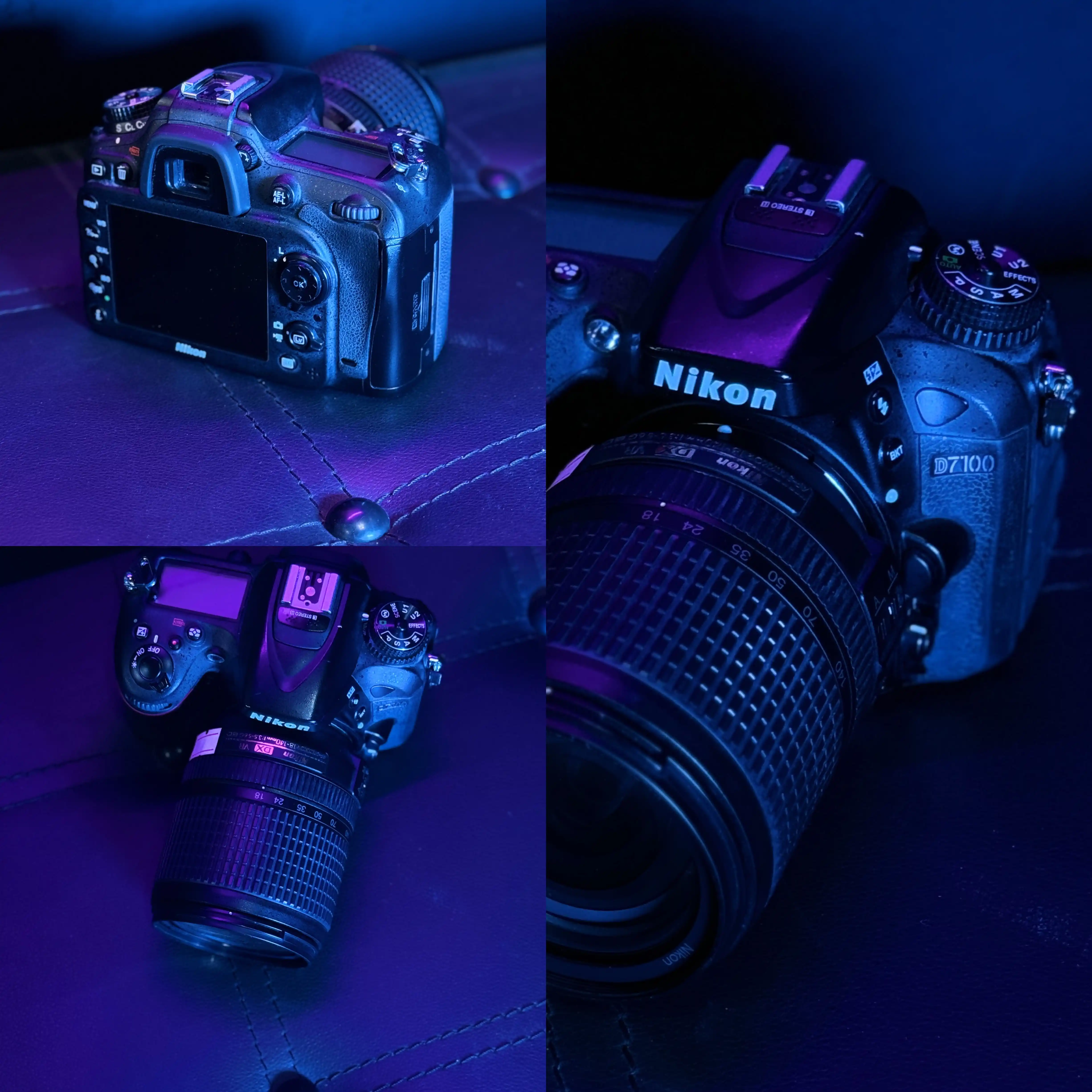 دوربین Nikon D7100+18-140mm دست دو