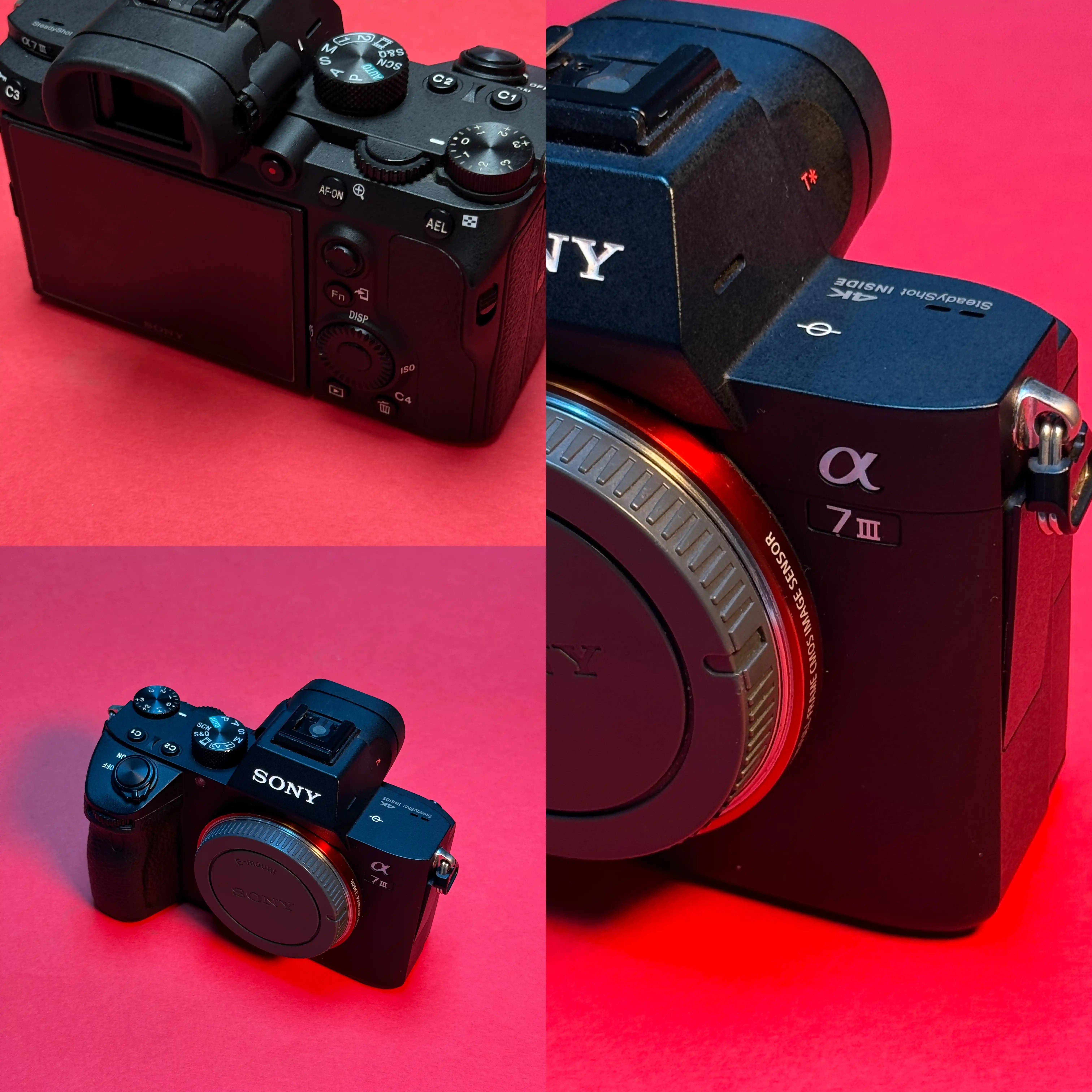 Sony a7iii body دست دو