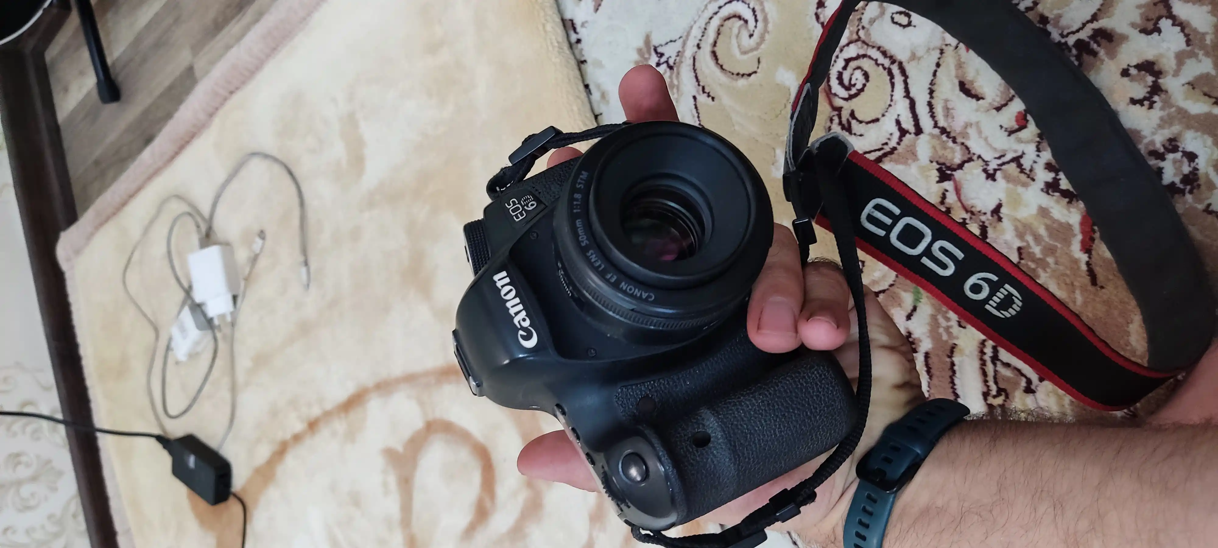 دوربین کانن 6d مارک 1 دست دو