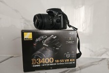 دوربین نیکون D3400 + 18-55mm بدنه دست دوم