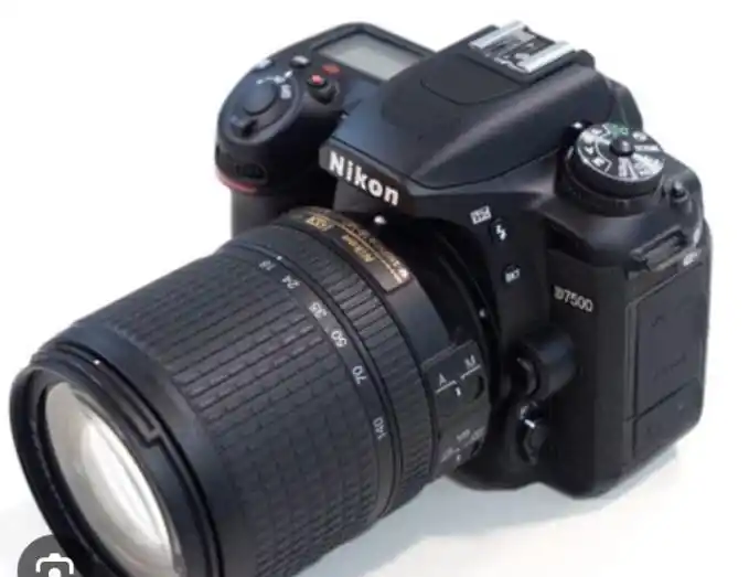 دوربین نیکون7500d لنز18.140 دست دو