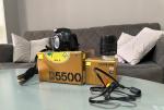 دوربین نیکون D5500 + 18-55mm بدنه دست دوم