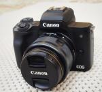 دوربین بدون آینه کانن EOS M50 Mark II + 15-45mm IS STM دست دوم