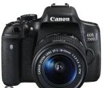 دوربین کانن EOS 750D + 18-55mm f/3.5-5.6 IS STM دست دوم