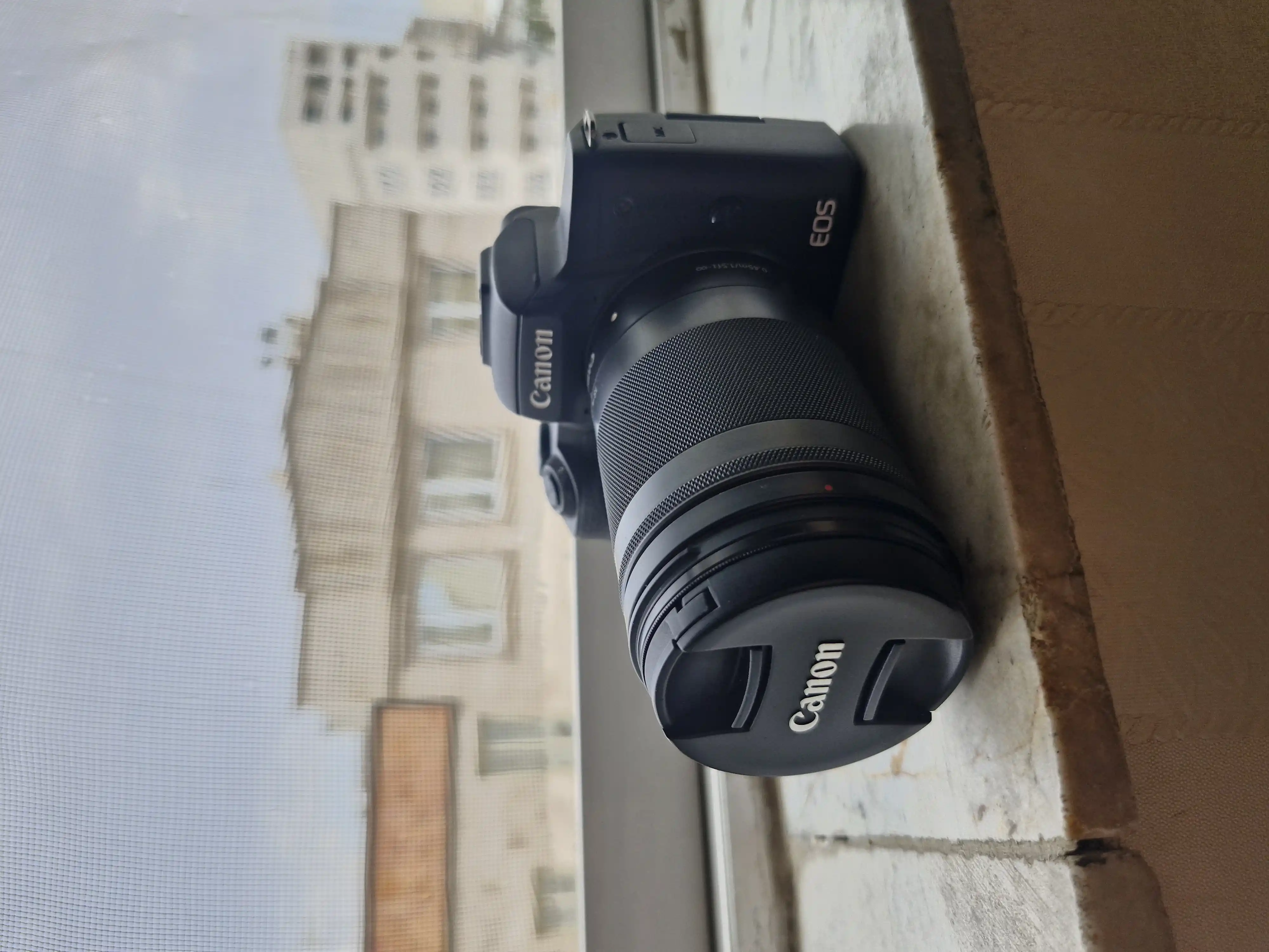 دوربین m50 mark ii با لنز 18-150 دست دو