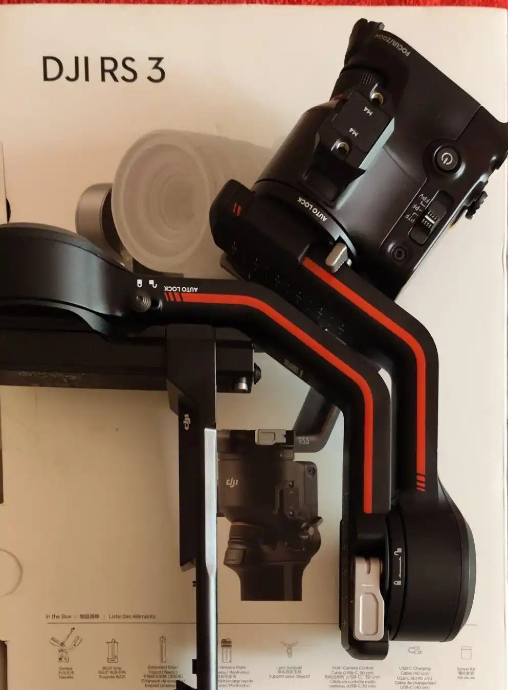 گیمبال مدل DJI RS3 دست دو