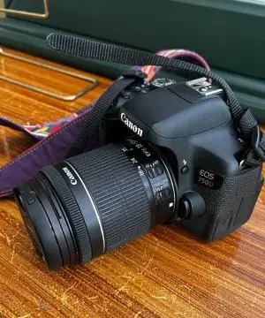 دوربین حرفه ای کانن | Canon 750D+18-55MM دست دوم
