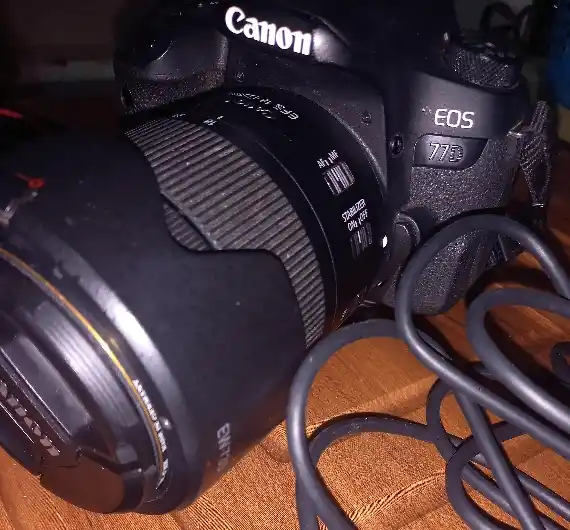 دوربین کنون ۷۷دی دست دو