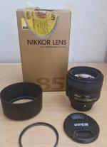 لنز نیکون AF-S NIKKOR 85mm f/1.8G دست دوم