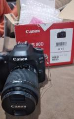 دوربین کانن 80D + 18-55mm IS STM دست دوم