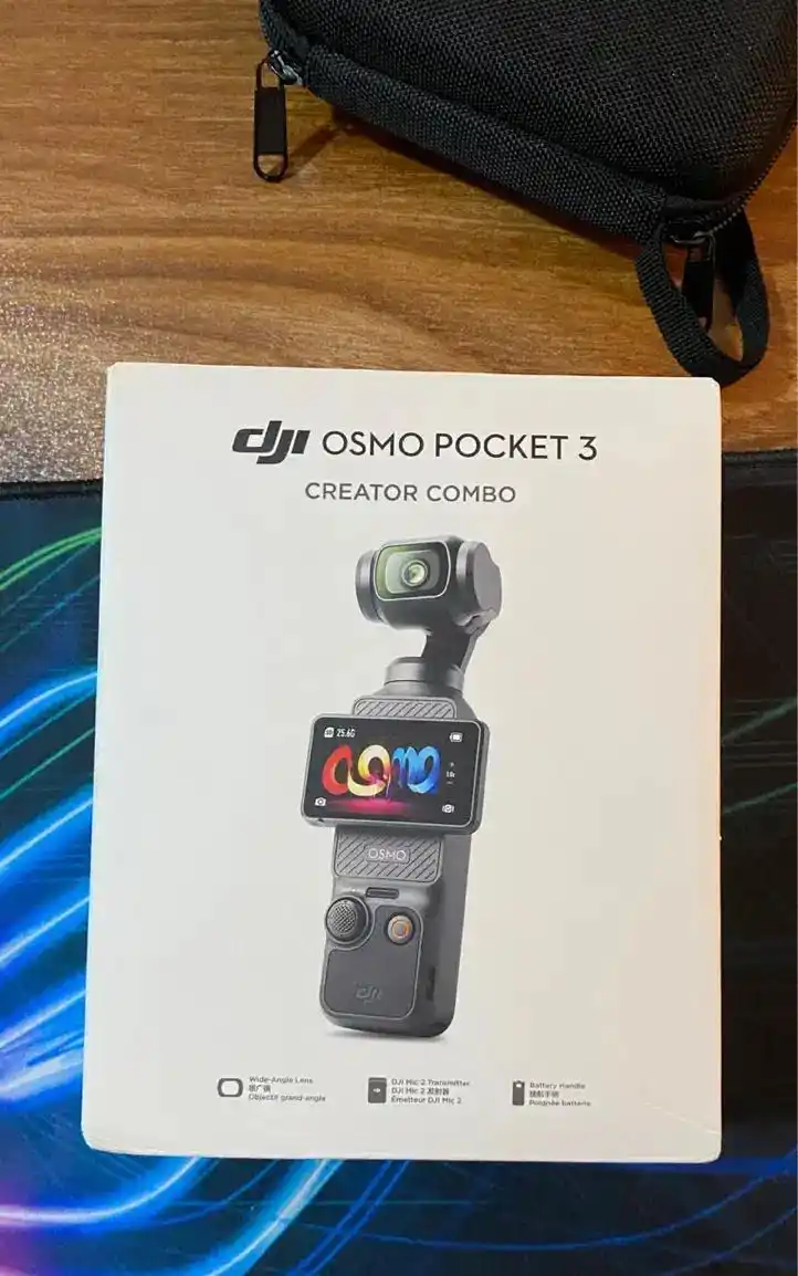 DJI Osmo Pocket 3 Creator COMBO دست دو