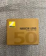 لنز نیکون AF NIKKOR 50mm f/1.8D دست دوم