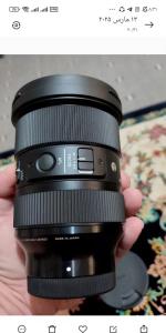 لنزسیگما Sigma 24mm f/1.4 DG HSM Art برای سونی دست دوم