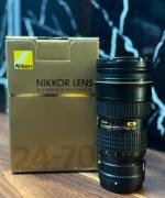 لنز نیکون AF-S NIKKOR 24-70mm f/2.8E ED VR دست دوم