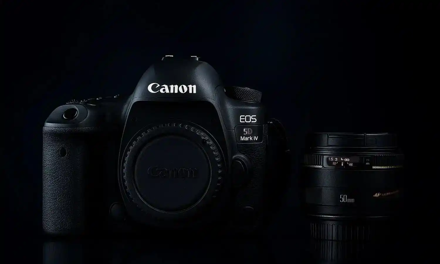 دوربین کانن 5d mark 4 و لنز 50 f 1.4 تمیز دست دو