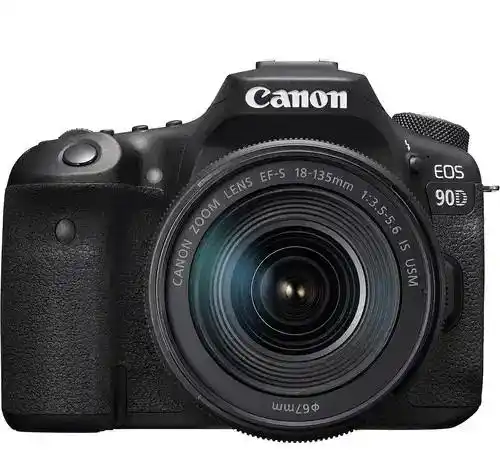 دوربین 90d به همراه لنز ۱۸.۱۳۵ دست دو