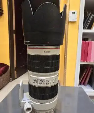 canon ef 70 200 ii در حد آکبند دست دوم