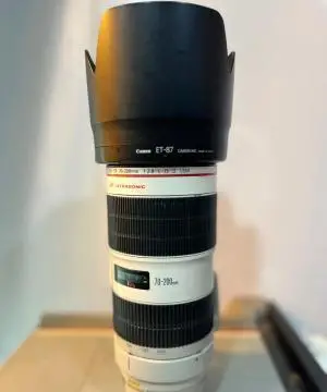 canon ef 70 200 ii در حد آکبند دست دوم